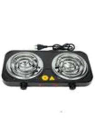 Fogão Elétrico Fogareiro Portátil Cooktop 2000w 220v 2 Bocas