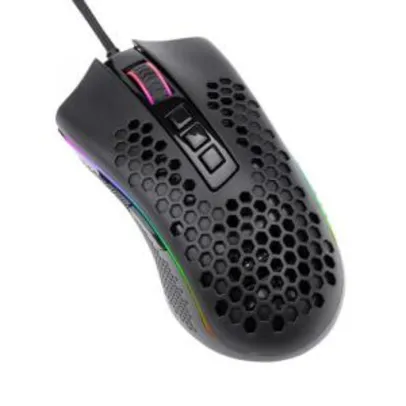 Mouse Gamer Redragon Storm Elite, 16000 DPI, 8 Botões Programáveis | R$229