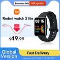 Versão Global Xiaomi Redmi Watch 2 Lite GPS Pulseira Esportiva De Oxigênio No Sangue