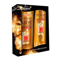 Kit Elseve Shampoo 400ml + Condicionador Óleo Extraordinário 200ml - R$14,90