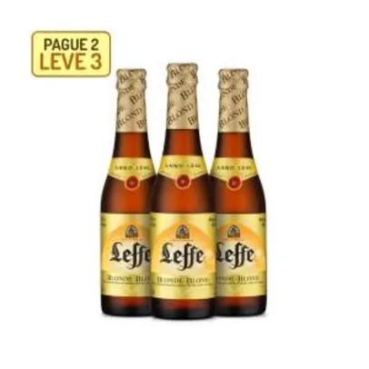 Leffe Blonde - Leve 3 Pague 2 no Empório da Cerveja
