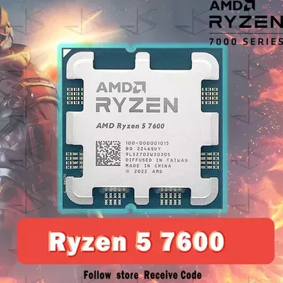 Processador CPU AMD Ryzen 5 7600 