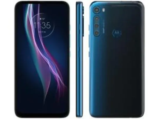 [Cliente Ouro] Smartphone Motorola One Fusion+ 128GB Azul Indigo | R$1487