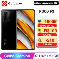 Smartphone Poco F3 6/128GB Versão Global