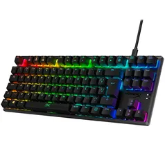 Teclado Mecânico Gamer HyperX Alloy Origins Core, RGB, Switch HyperX Red, ABNT2 - HX-KB7RDX-BR | 450