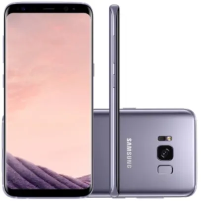 Smartphone Samsung Galaxy S8 Ametista 5.8" Câmera de 12MP 64GB Octa Core e 4GB de RAM