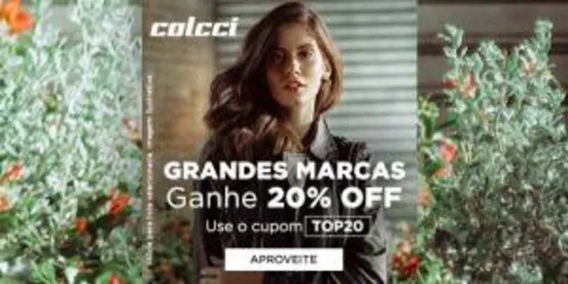 20% em grandes marcas no site zattini