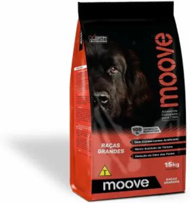 Ração Moove-Chrones para Cães Adultos Raças Grandes 15kg
