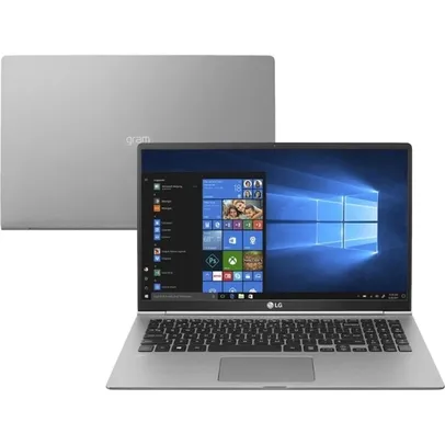Notebook LG Gram 15Z980-G.BH72P1 Intel Core i7 8GB - SSD 256GB | R$ 2849