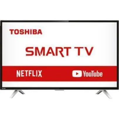 Smart TV LED 32" Toshiba 32L2800 HD com Conversor Integrado 3 HDMI | R$761