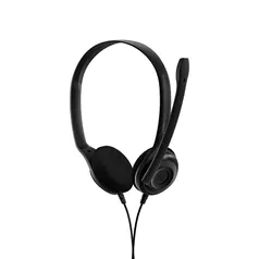 Sennheiser PC 5 Chat - Fone de ouvido para comunicação na Internet, E-Learning e jogos - Microfone c