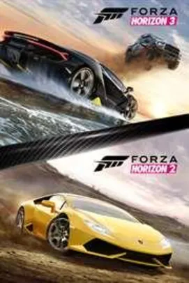 Pacotão Forza Horizon 3 e Forza Horizon 2 - Xbox One - Mídia Digital