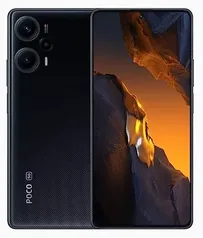 Smartphone Xiaomi Poco F5 com processador Snapdragon 7+ Gen 2 Dual SIM 5G 8gb Ram 256gb Rom (Black)