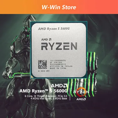 Processador AMD Ryzen 5 5600g R5 5600g 3.9ghz seis núcleo doze linha 65W