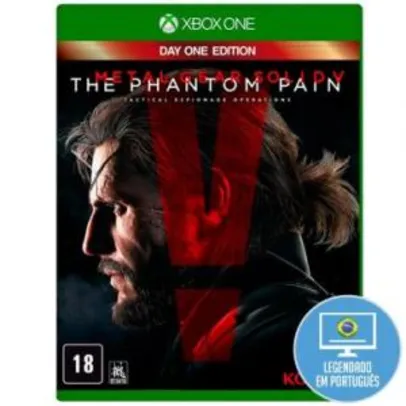 Metal Gear Solid V: The Phantom Pain para Xbox One (XONE) - Konami - R$ 72