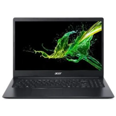 Notebook Acer ASPIRE 3 A315-34-C6ZS Intel Celeron N4000 4GB RAM 1TB HD 15,6' Endless OS R$1.900