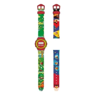 Angry Birds Relógio Troca Pulseiras - R$ 9,99