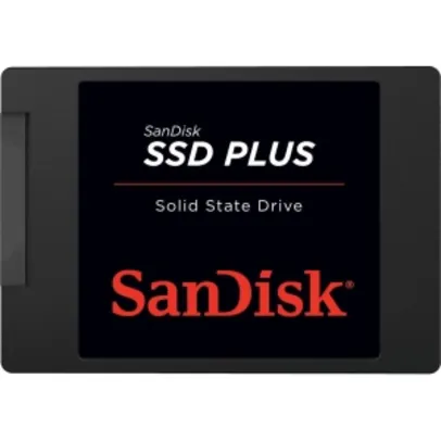 SSD Sandisk 240GB Plus SDSSDA - R$300