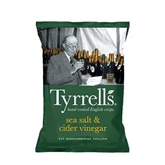 (REC) Batata Vinagre Tyrrells 150g