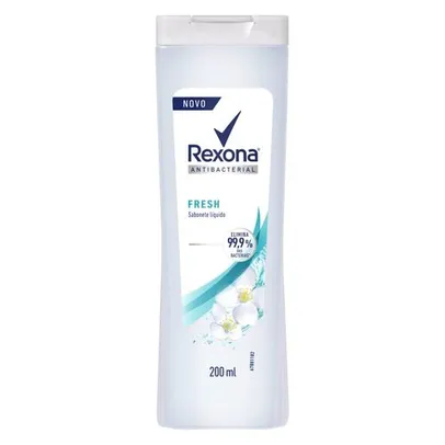 Sabonete Líquido Rexona Antibacterial Fresh 200ml ( 2 unidades, cada R$3,14)