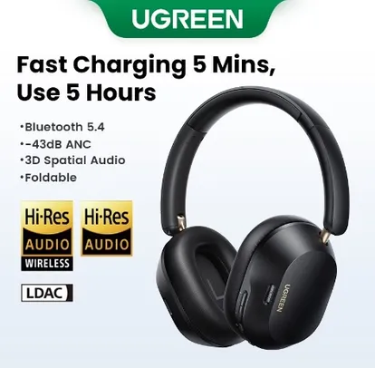 Fone Bluetooth 5.4 MAX5C Ugreen 