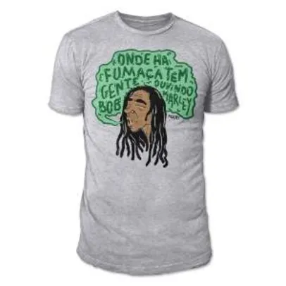 [Loja Mução] Camiseta Bob Marley R$39,90