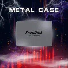 [Taxa Inclusa/Moedas] SSD XrayDisk Sata3 1TB (Case de Metal) 