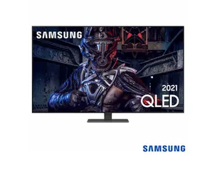 Smart TV 4K Samsung QLED 55" com Modo Game, Alexa Built in e Wi-Fi - 55Q80AA