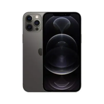 iPhone 12 Pro Max Apple 128GB Durado Tela de 6,7”, Câmera Tripla de 12MP, iOS | R$8799