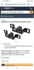 Suporte de TV, Multivisão, PLUG-PR - R$16