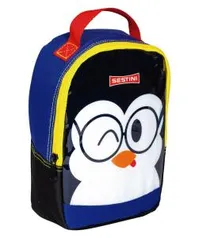 Lancheira Pequena Sestini Kids Basic Pinguim Colorido | R$11