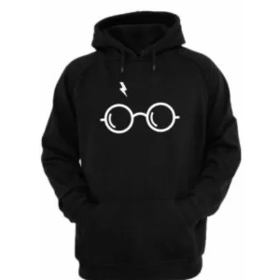 Moletom Unissex Harry Potter - Preto R$45
