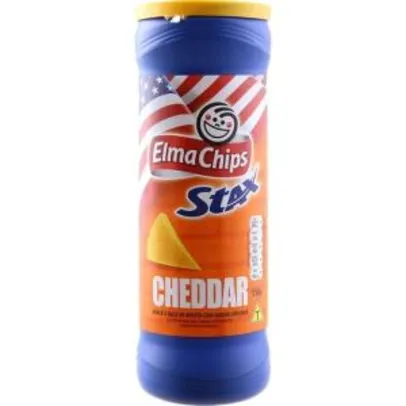Batata Stax Cheddar Elma Chips R$7 (R$ 6,29 AME)