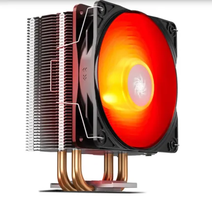 Cooler para Processador DeepCool Gammaxx 400 V2, LED Red, 120mm, Intel-AMD, DP-MCH4-GMX400V2-RD