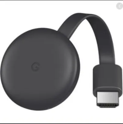 [Mastercard] Google Chromecast 3 R$261