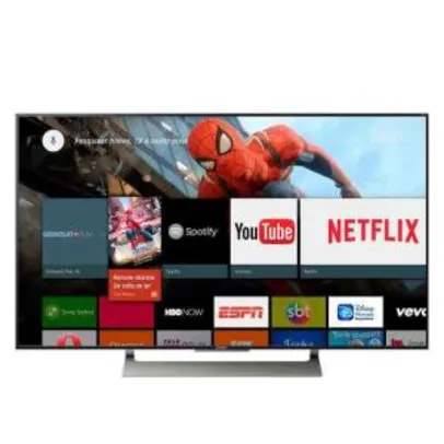 Smart TV LED 65" UHD 4K Sony XBR-65X905E, HDR, 4 HDMI, 3 USB - R$ 7759