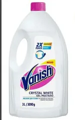 (PRIME) Tira Manchas Vanish Crystal White Gel Multiuso, 3L | R$ 23