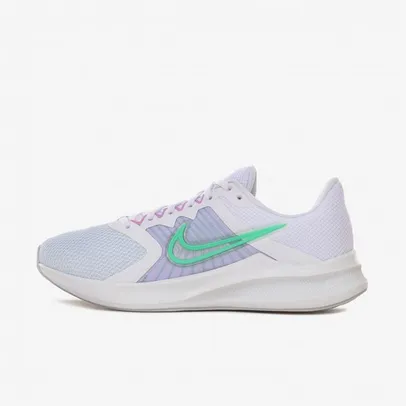 Tênis Nike Downshifter 11 Feminino - Branco + Verde