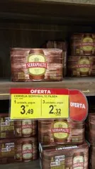 [Loja Física] Cerveja Serramalte Pilsen - Leve 3 unidades e pague R$ 2,32 cada