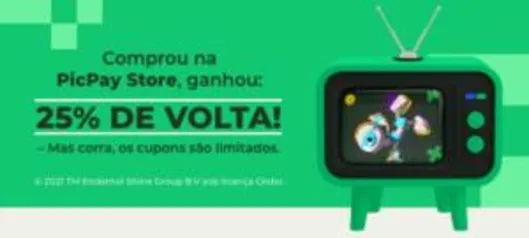 [APP] 25% de volta no PICPAY em compras na store