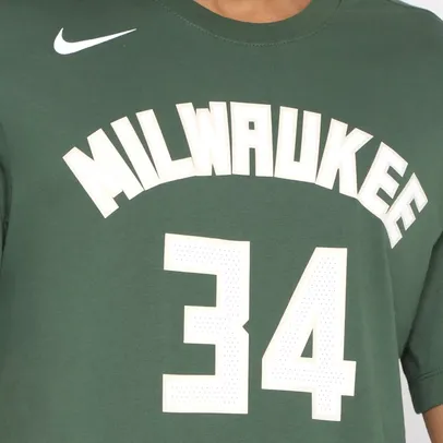 Camiseta NBA Nike Milwaukee Bucks Masculina