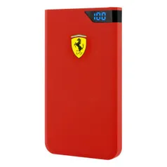 Carregador Portátil Ferrari 10.400Mah 2 Portas USB FEPBI610RE Vermelho - R$88,20