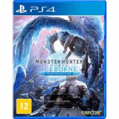 (127 com AME) Game - Monster Hunter Iceborne - PS4 R$170