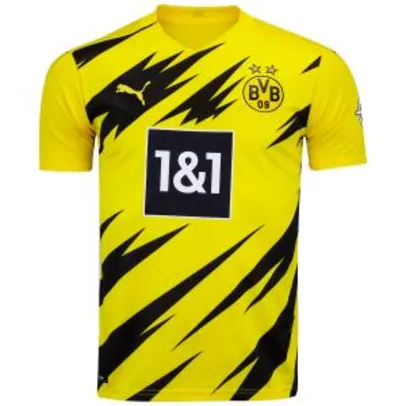 Camisa do Borussia Dortmund I 20/21 Puma - Masculina - R$ 145