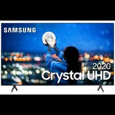 Smart TV LED 50" Samsung, Wi-fi, 4K, Crystal UHD, Borda Ultrafina, Bluetooth® - R$2374