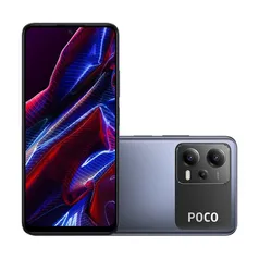 Smartphone Poco X5 5G, 128GB, 6GB,  Câmera Tripla 48MP, Preto