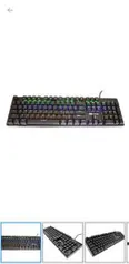 Teclado gamer mecânico knup kp-2051 | R$ 179