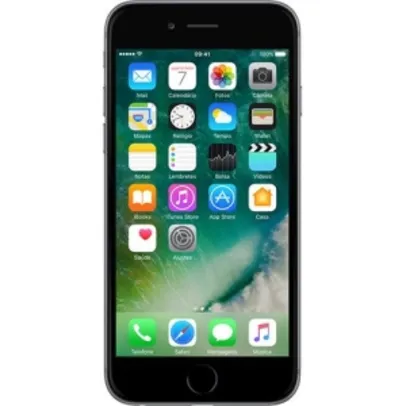 iPhone 6 16GB Cinza Espacial Tela 4.7" iOS 8 4G Câmera 8MP - Apple
