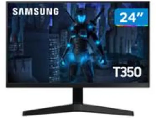 [Magalupay + Cliente Ouro] Monitor Full HD Samsung T350 LF24T350FHLMZD 