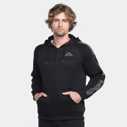 Moletom Kappa Fleece Sport Logo Masculino